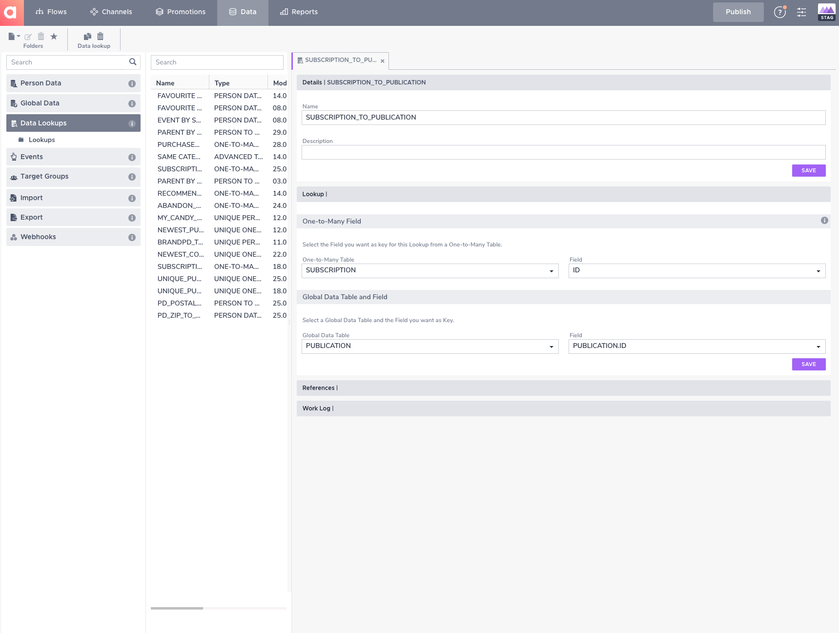 Configuring a ‘Person Data to Global Data Table Lookup’ to match on ZIPCODE (PD) - STORES.POSTAL_CODE (GDT)